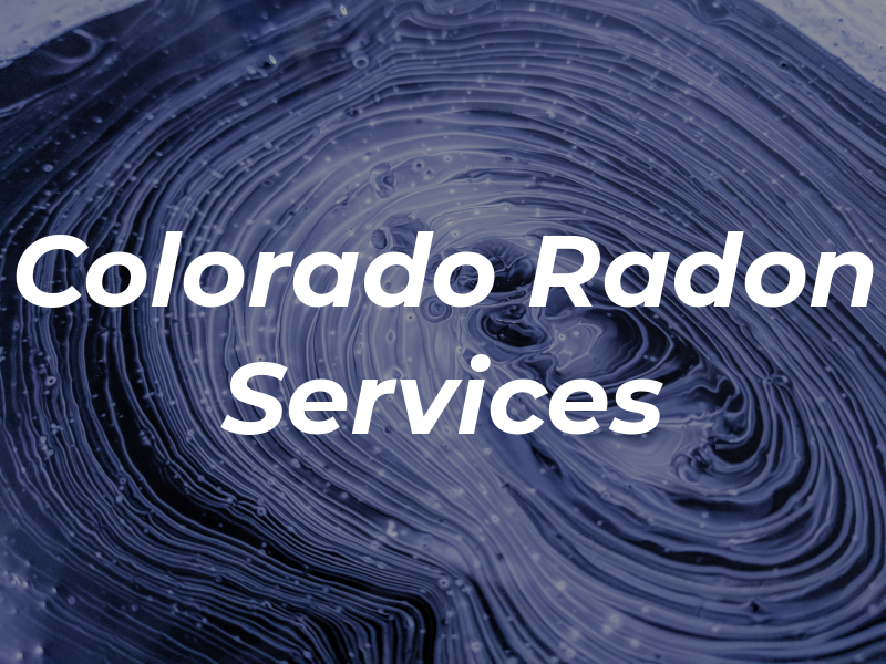 Colorado Radon Services