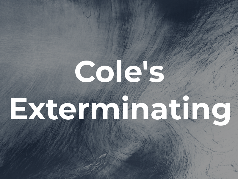 Cole's Exterminating