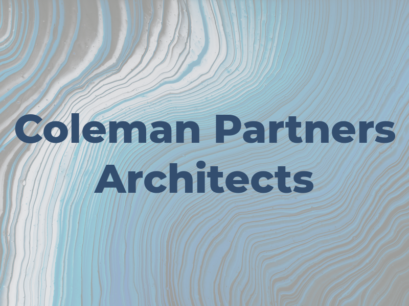 Coleman Partners Architects