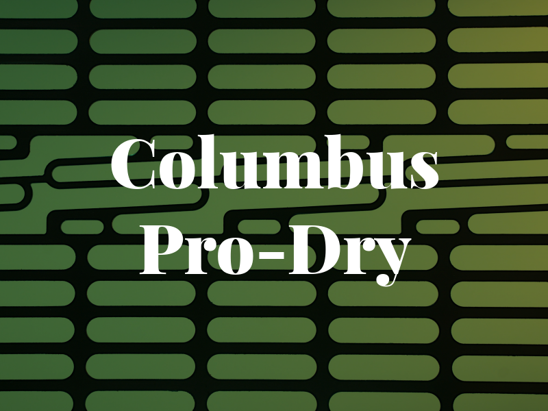 Columbus Pro-Dry