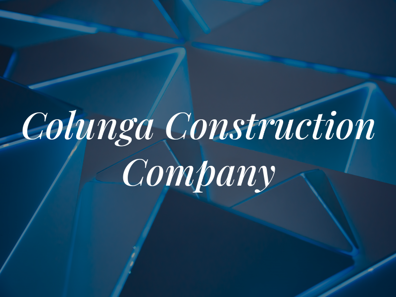 Colunga Construction Company