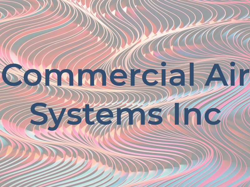 Commercial Air Systems Inc
