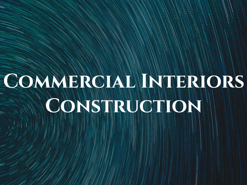 Commercial Interiors Construction