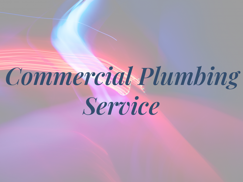 Commercial Plumbing Service