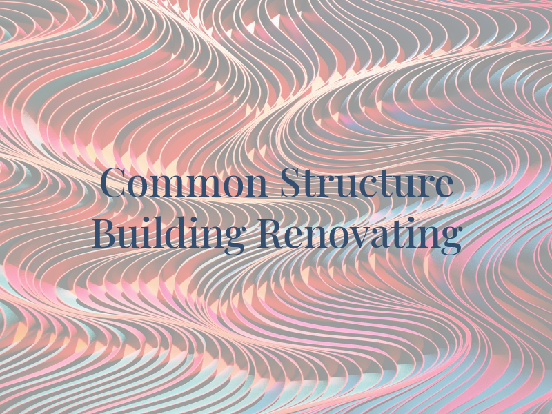 Common Structure Building and Renovating Co.