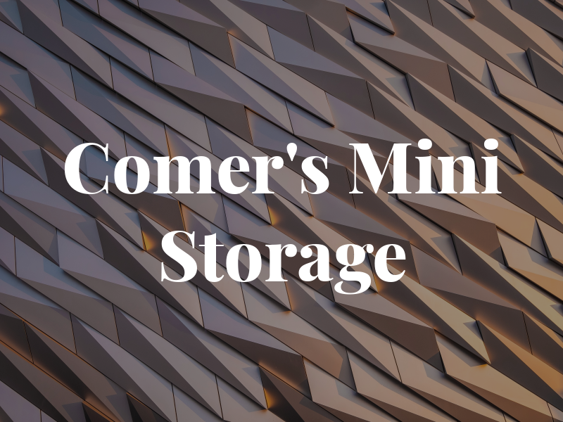 Comer's Mini Storage