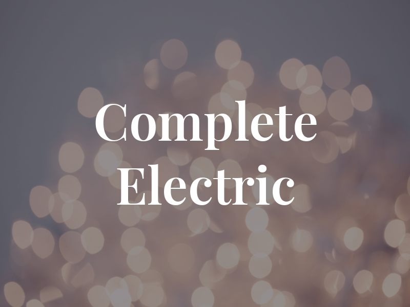 Complete Electric