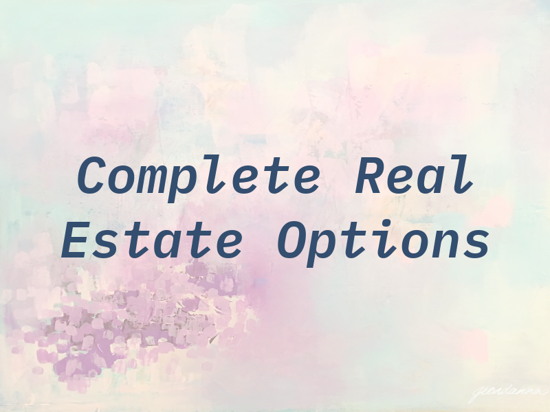Complete Real Estate Options LLC