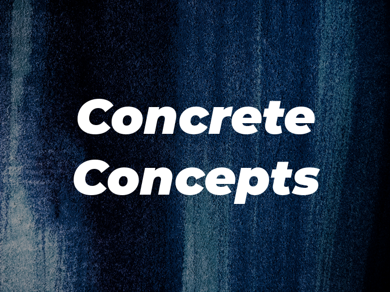 Concrete Concepts