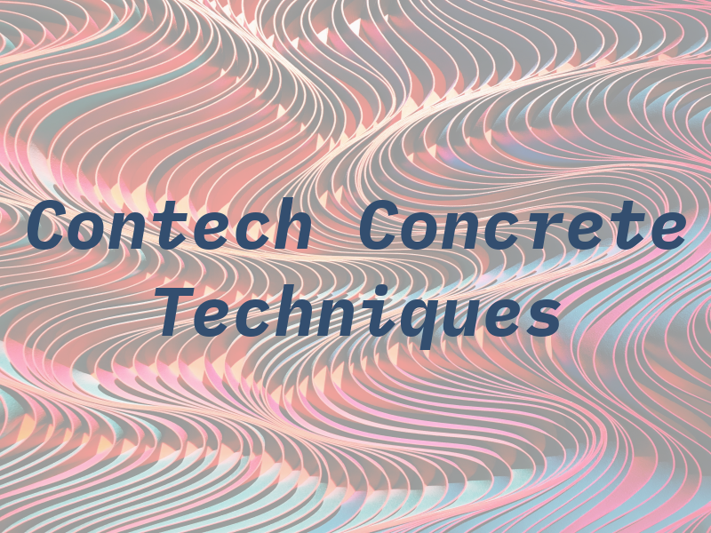 Contech Concrete Techniques