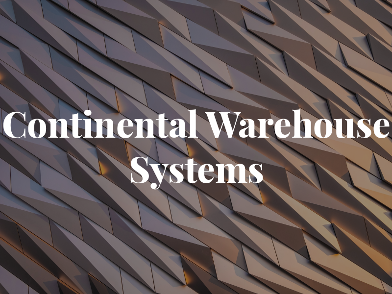 Continental Warehouse Systems