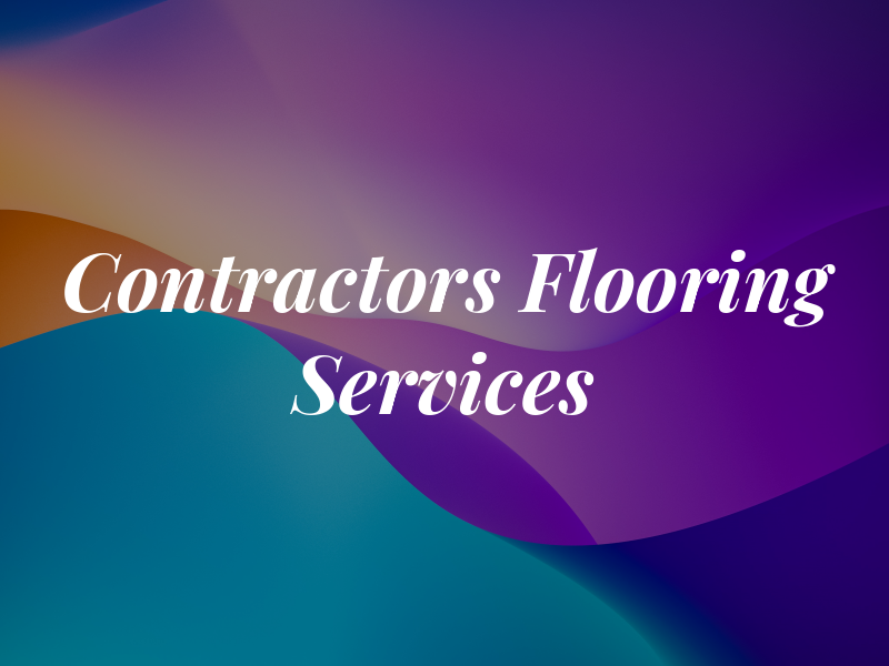 Contractors Flooring Services Ca