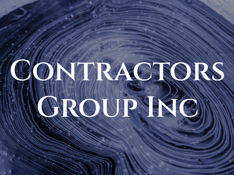 Contractors Group Inc