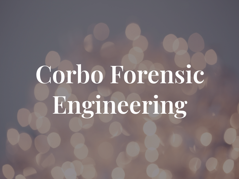 Corbo Forensic Engineering