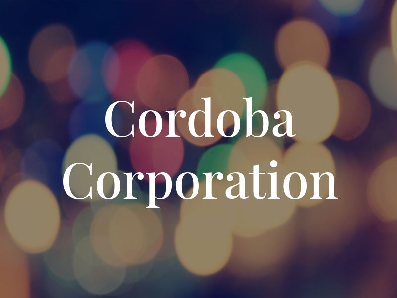 Cordoba Corporation