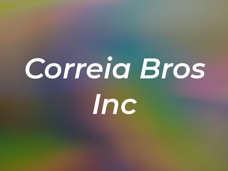 Correia Bros Inc