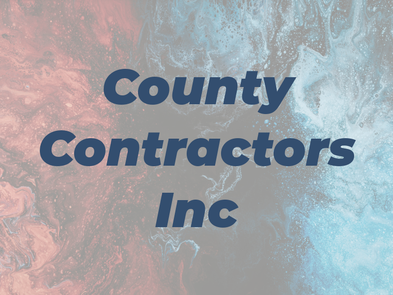 County Contractors Inc