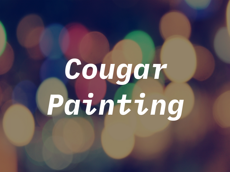 Cougar Painting