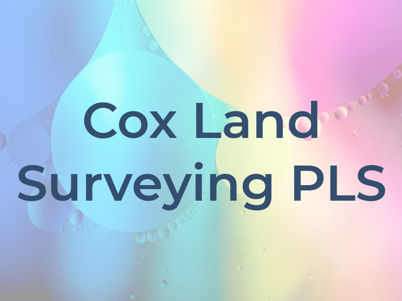 Cox Land Surveying PLS