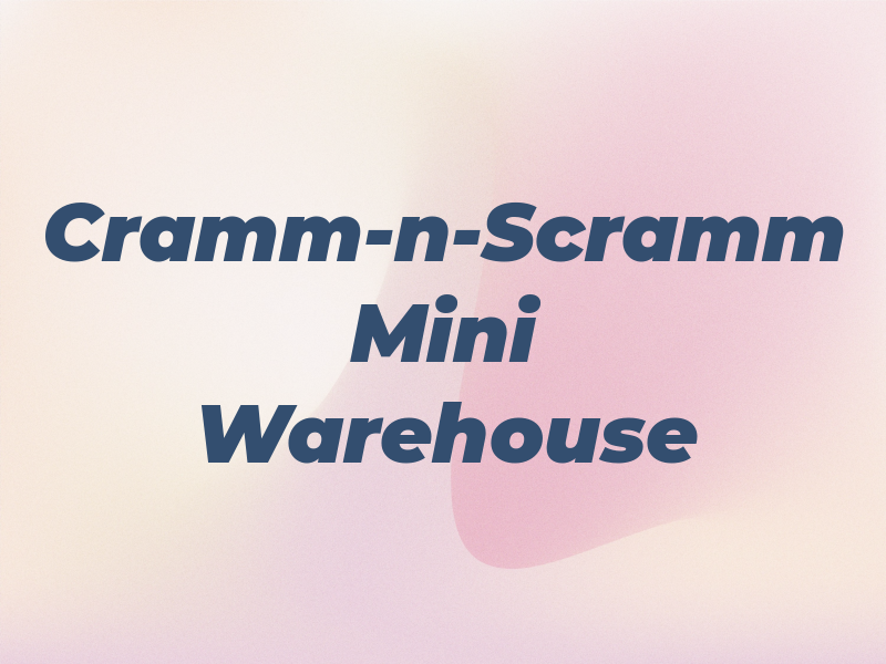 Cramm-n-Scramm Mini Warehouse