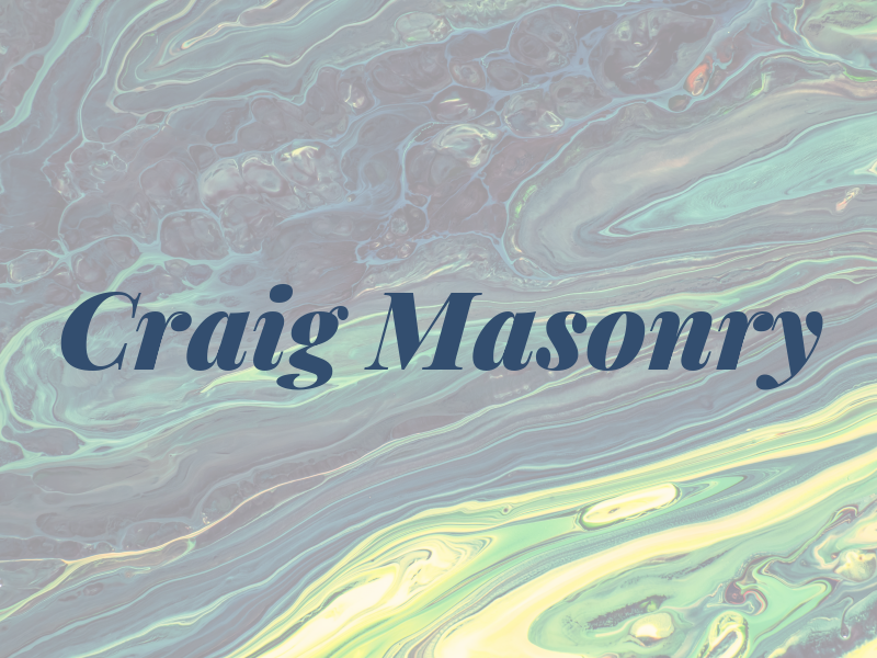 Craig Masonry