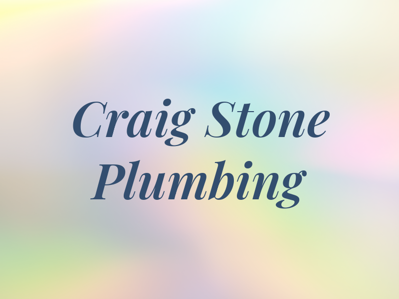Craig Stone Plumbing