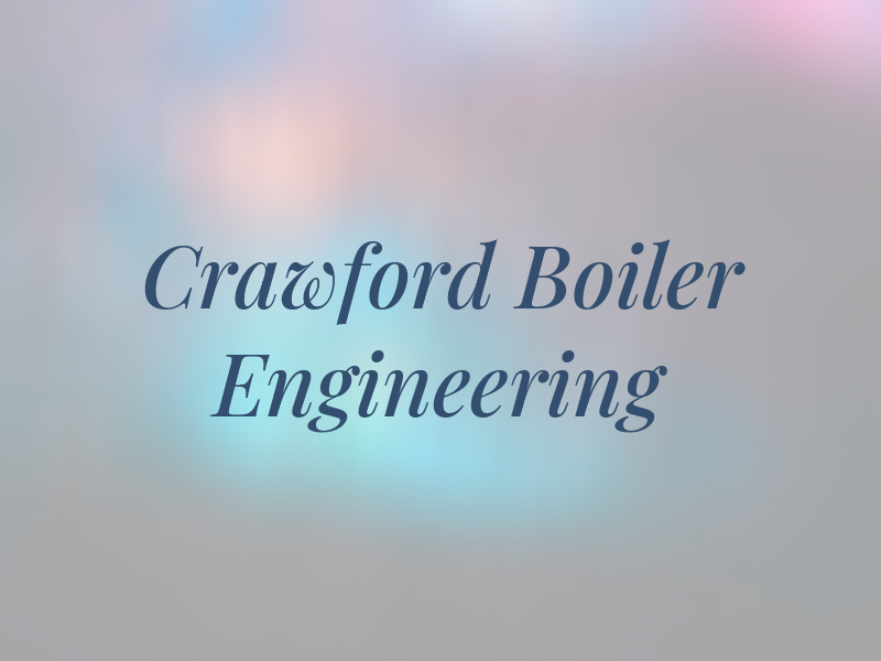 Crawford Boiler & Engineering