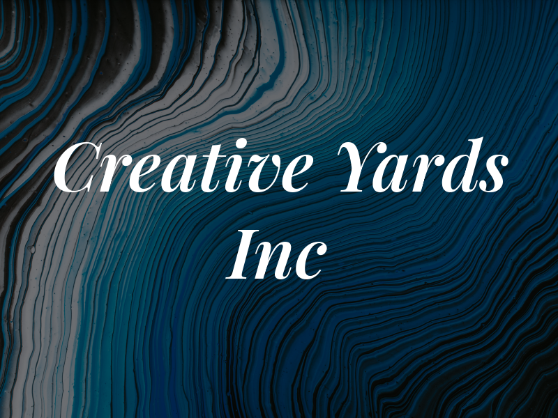 Creative Yards Inc