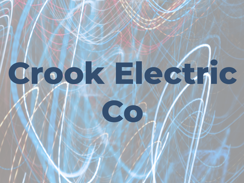 Crook Electric Co