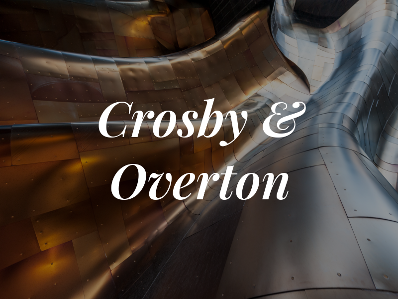 Crosby & Overton
