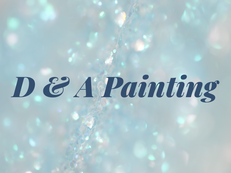 D & A Painting