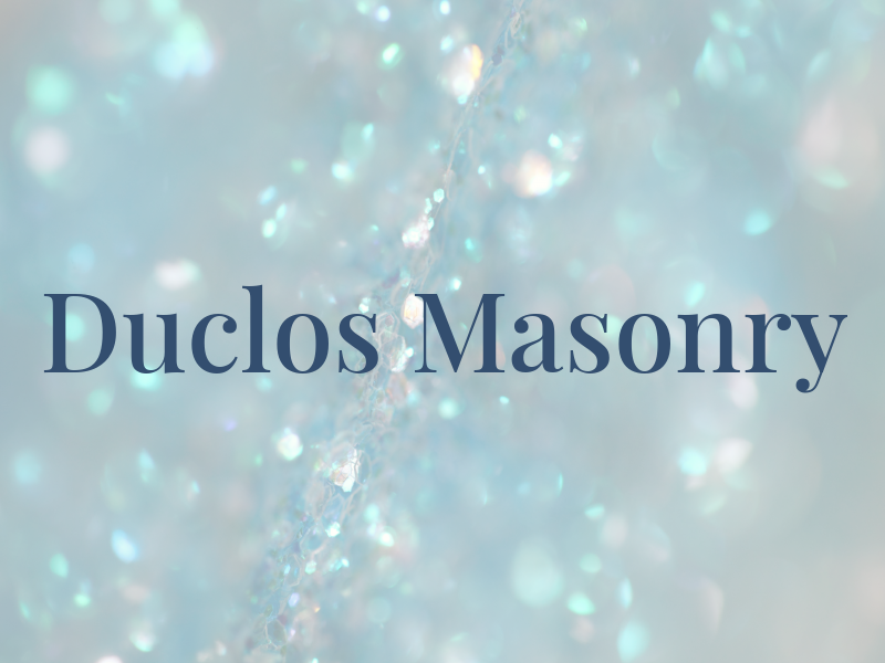 Duclos Masonry