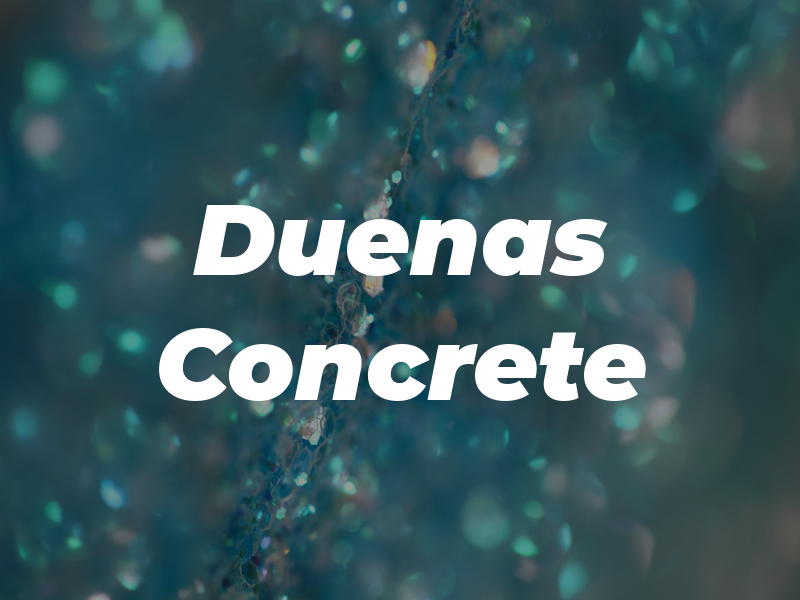 Duenas Concrete