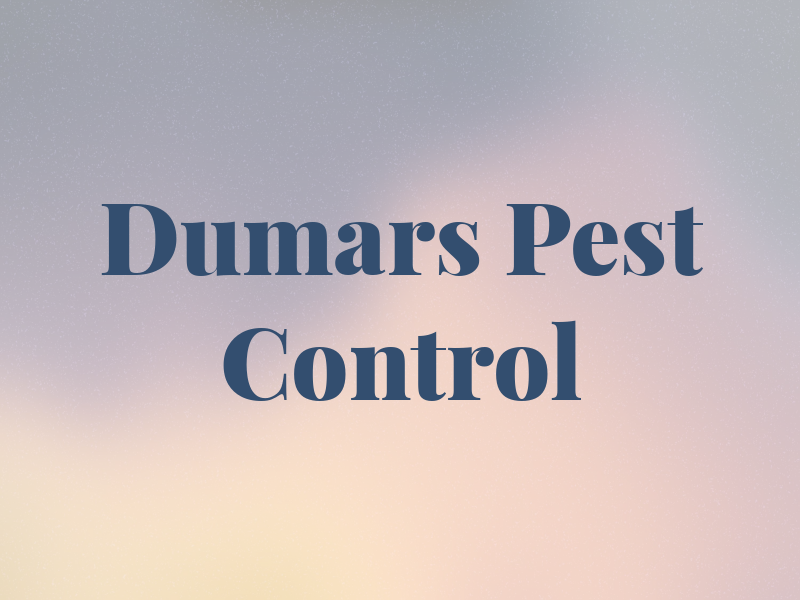 Dumars Pest Control