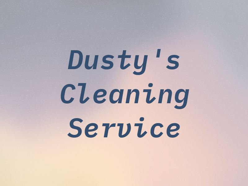 Dusty's Cleaning Service