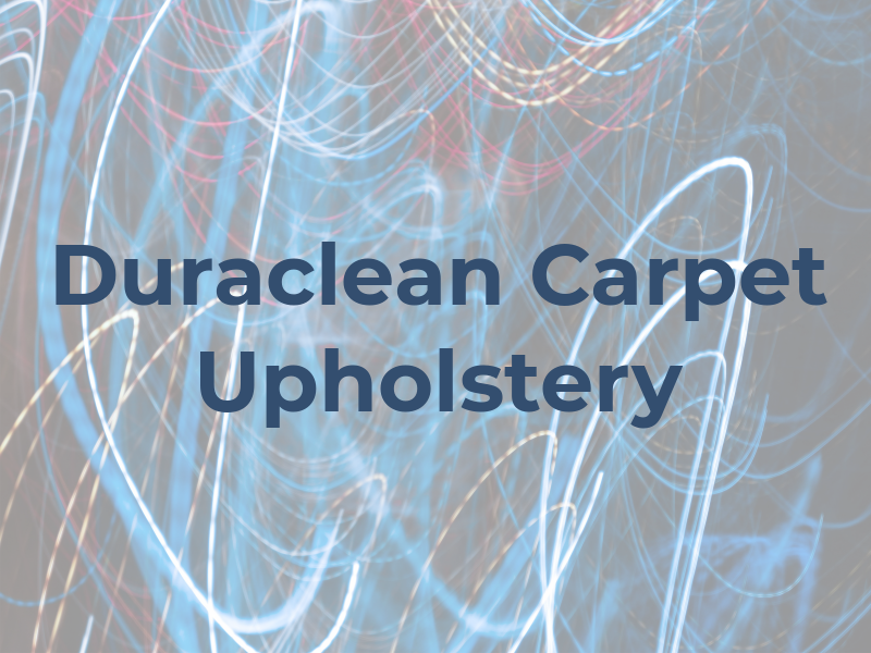 Duraclean Carpet & Upholstery
