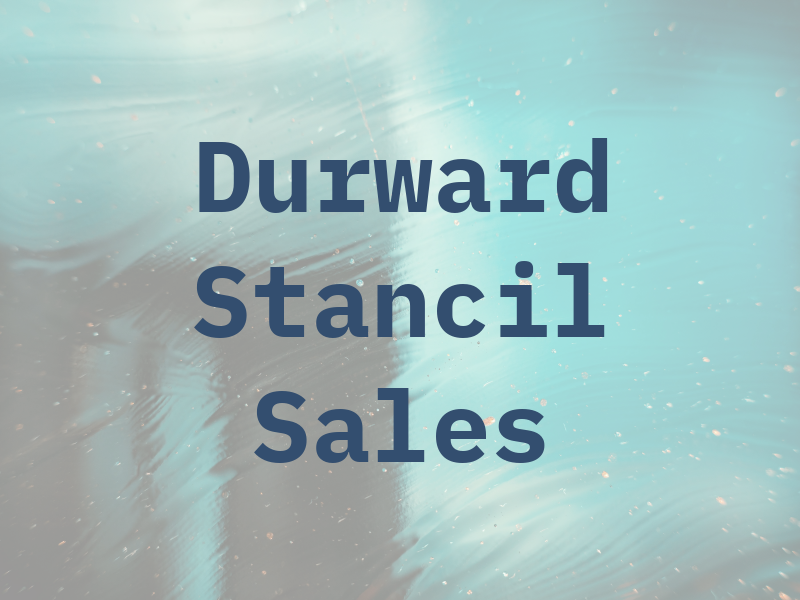Durward Stancil Inc Sales