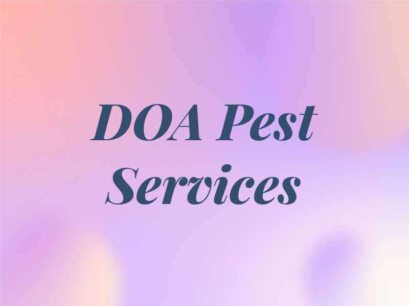 DOA Pest Services