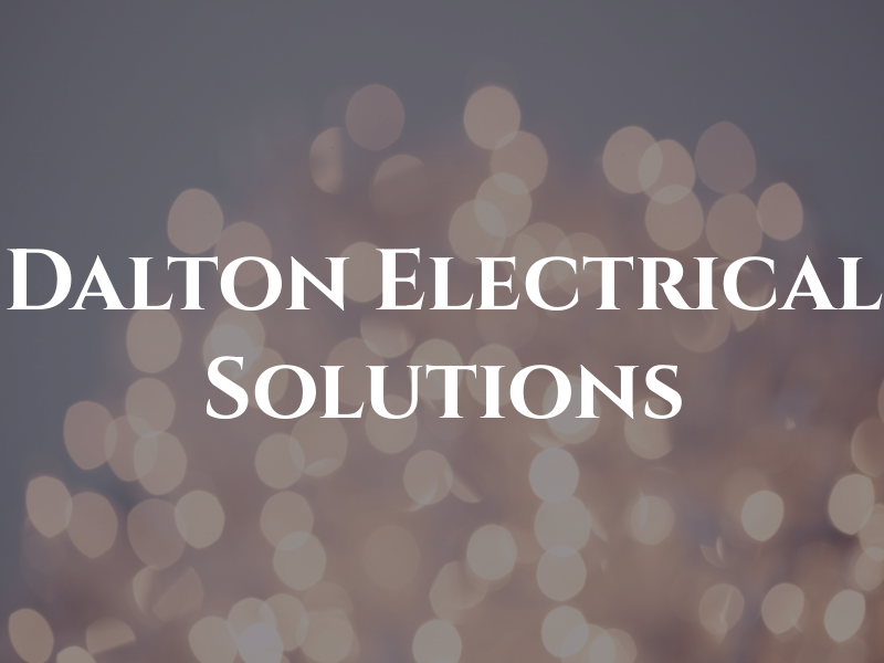 Dalton Electrical Solutions
