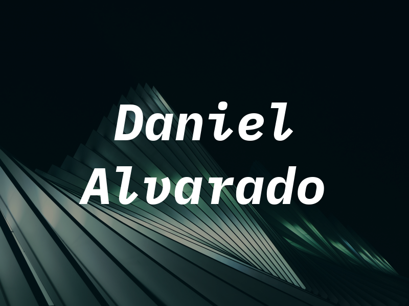 Daniel Alvarado