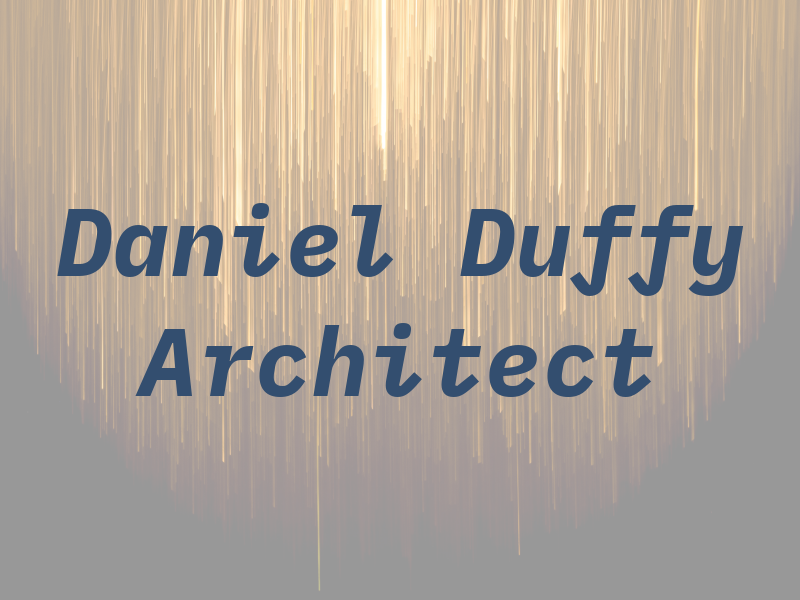Daniel K. Duffy Architect