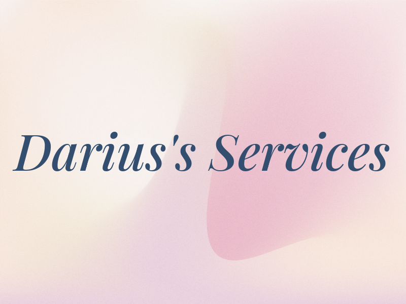 Darius's Services