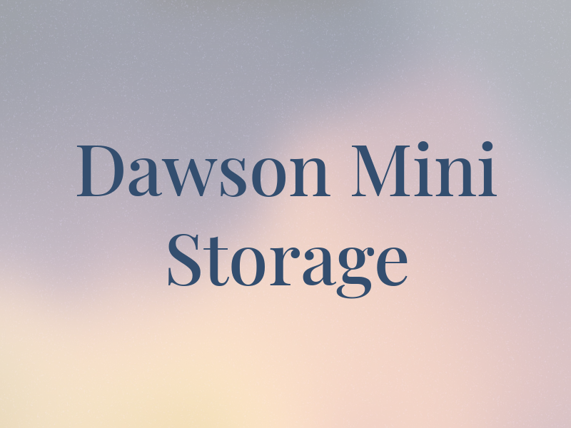 Dawson RV & Mini Storage