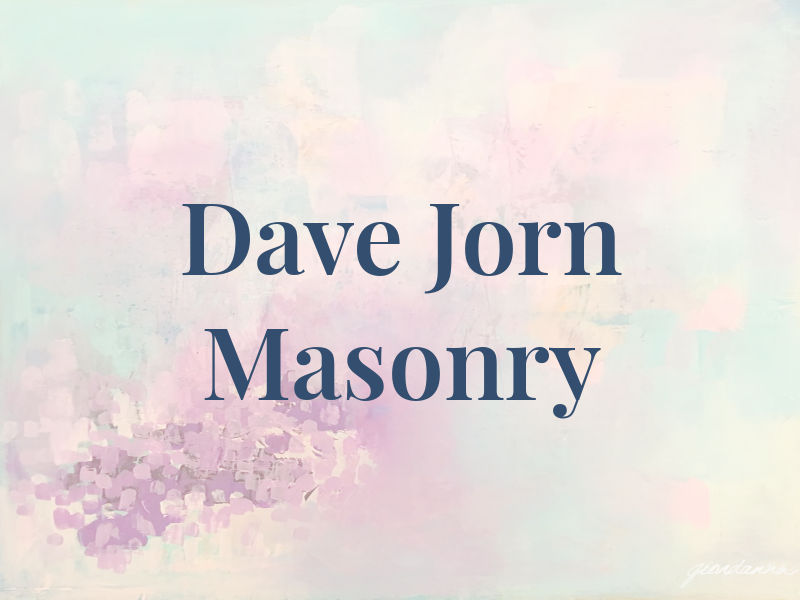 Dave Jorn Masonry
