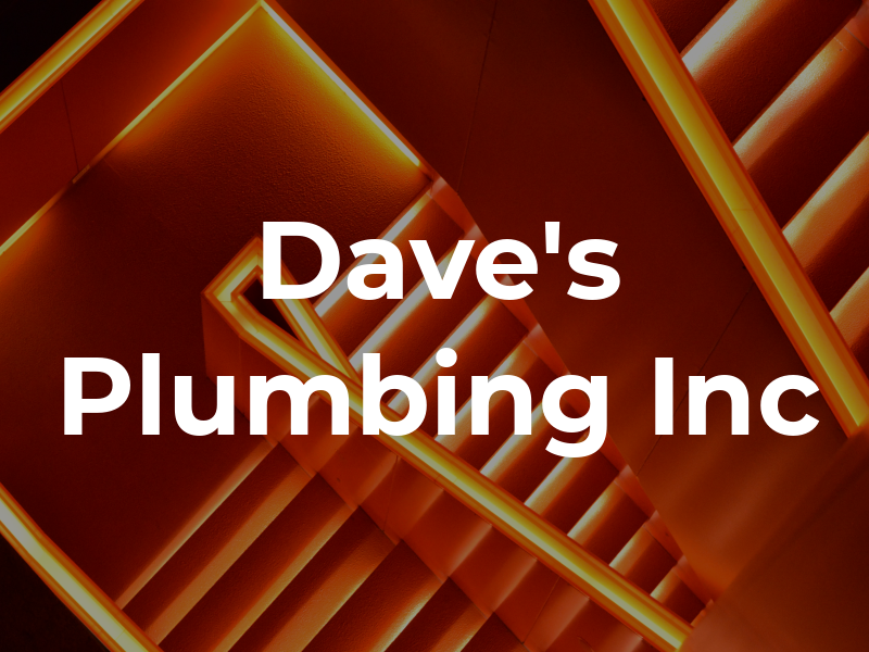 Dave's Plumbing Inc