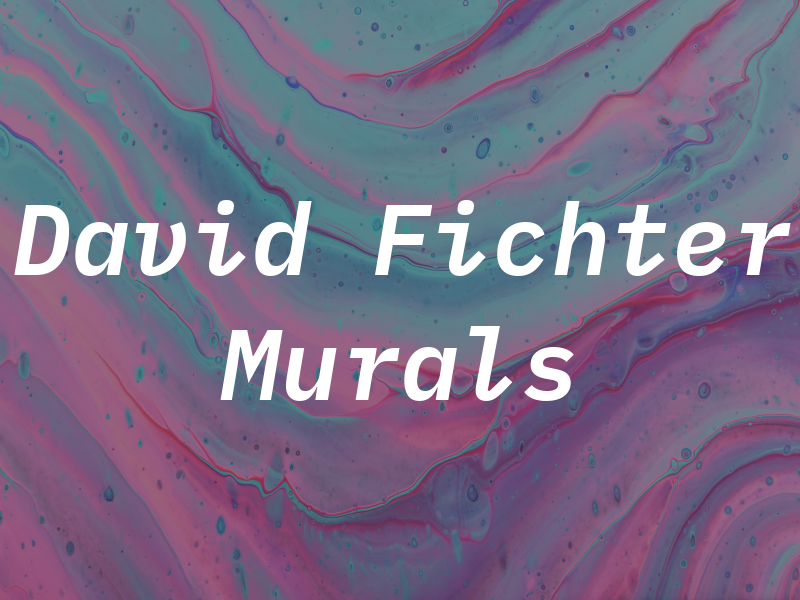 David Fichter Murals