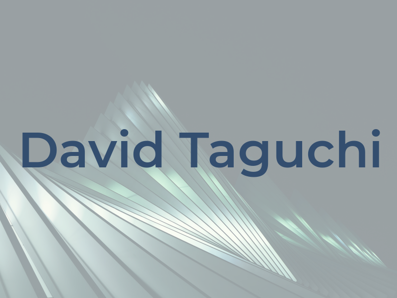 David Taguchi