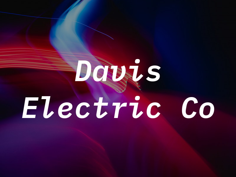 Davis Electric Co