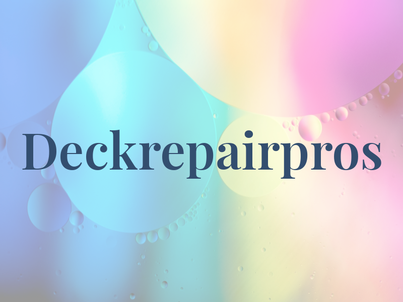 Deckrepairpros