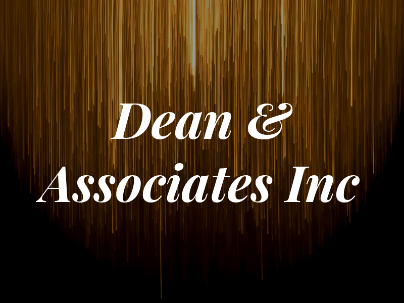 Dean & Associates Inc